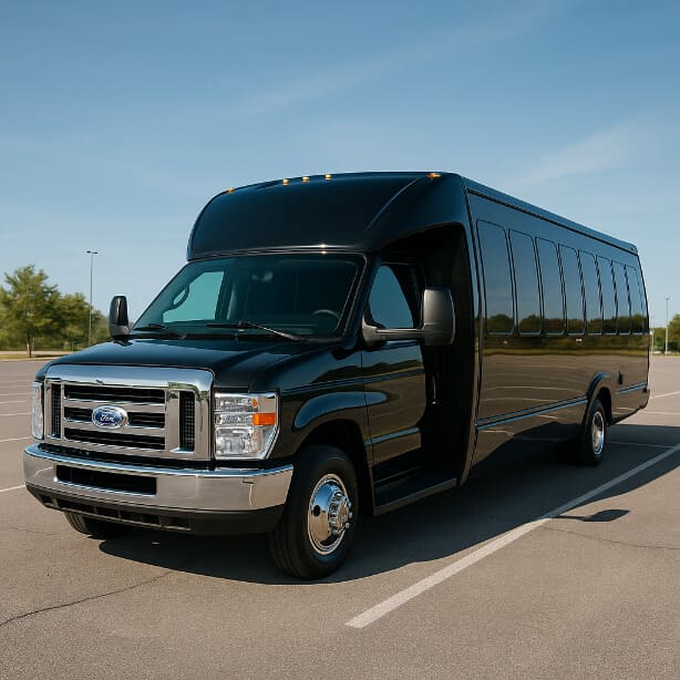 Bellflower Coach Bus Service 18 Passenger Minibus