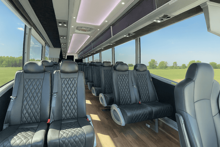 coach bus in Bellflower