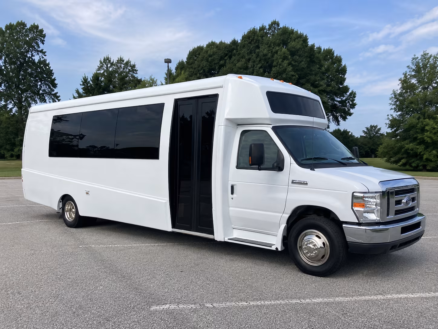 bellflower 18 passenger party bus