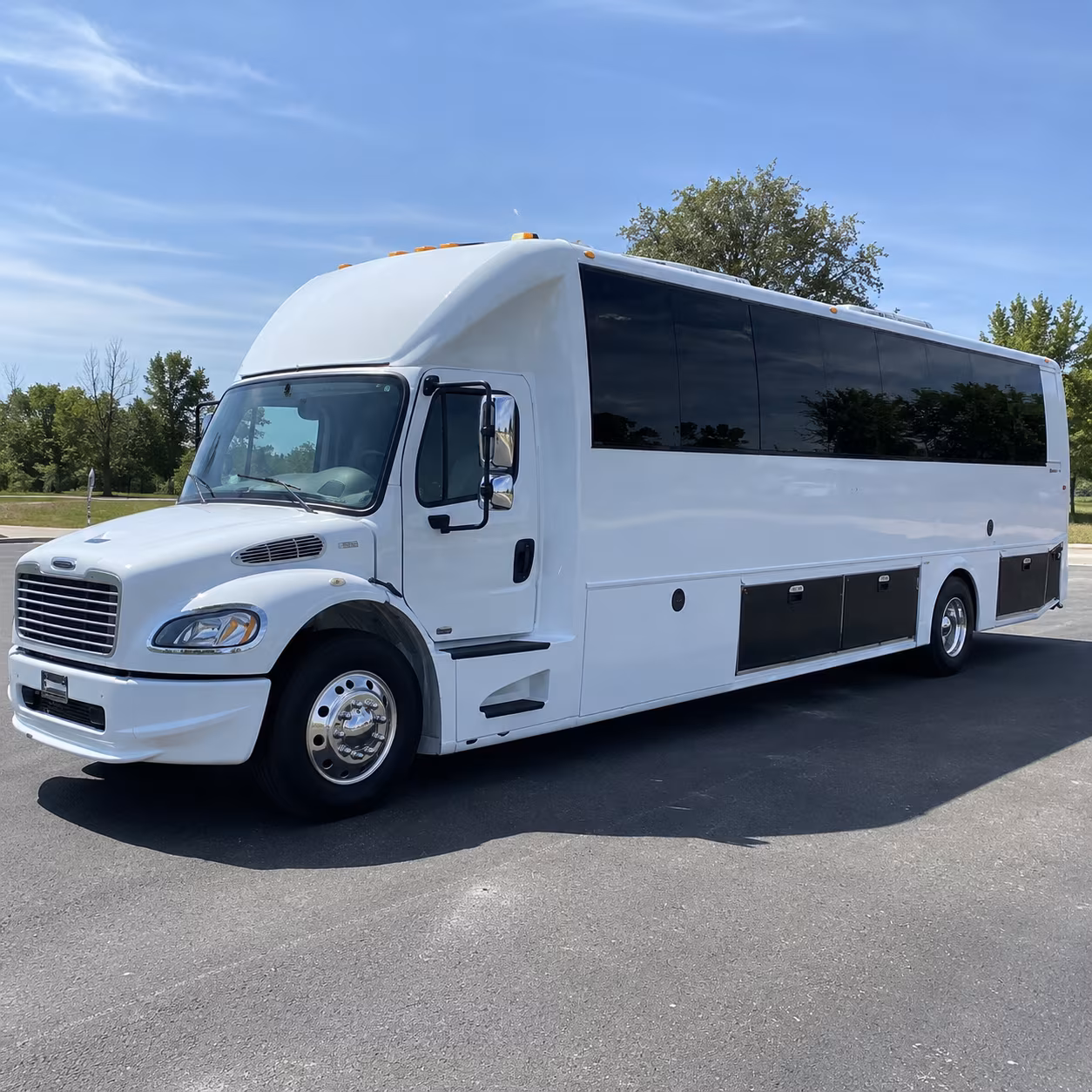 bellflower 40 passenger party bus