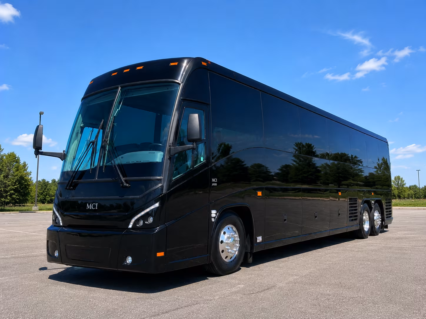 bellflower bus rental service area