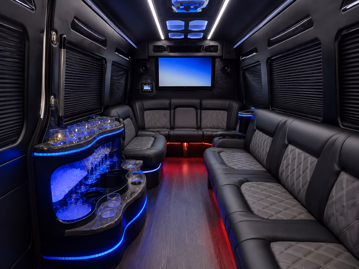 bellflower concert transportation onboard seating