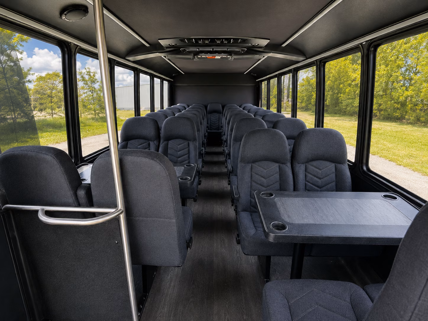 bellflower corporate event transportation onboard seating