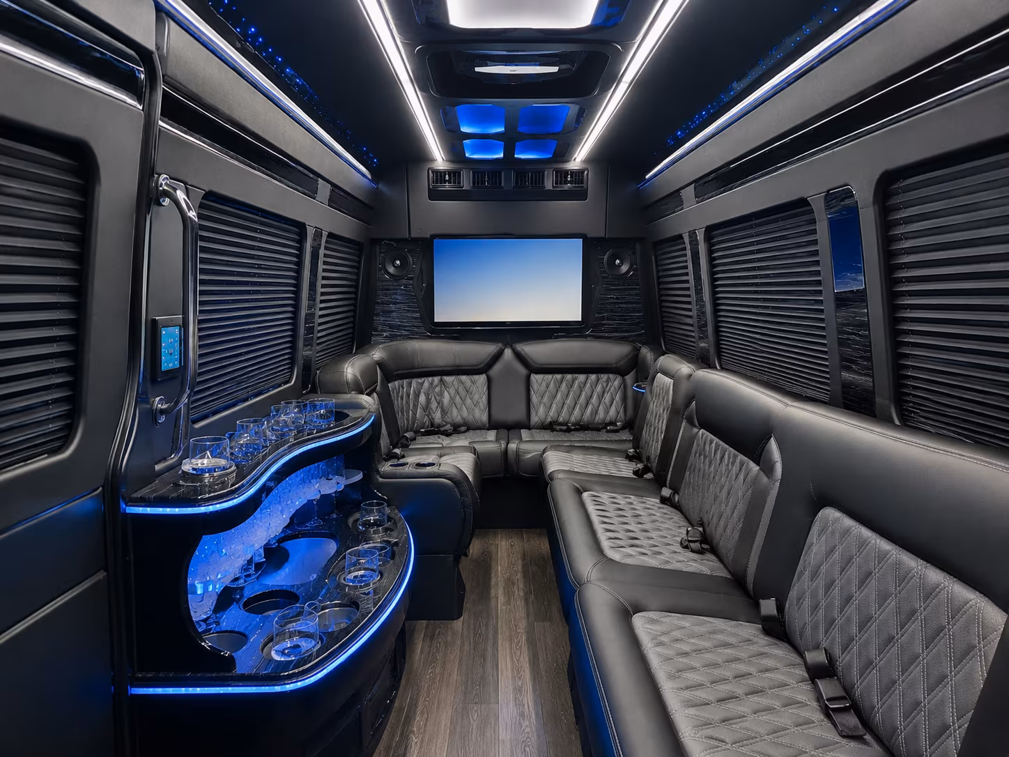 bellflower employee transportation onboard seating