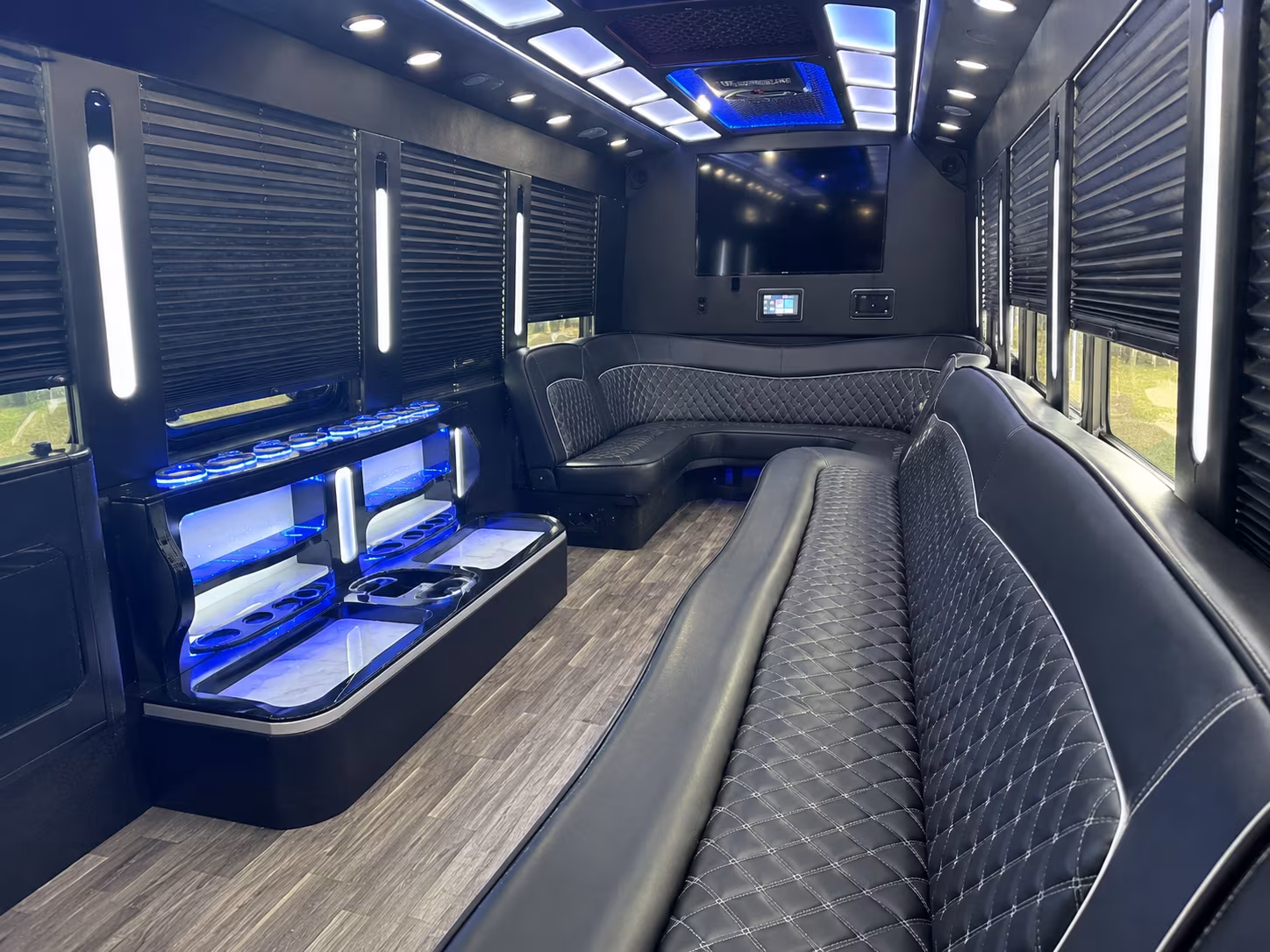 bellflower night out party bus rental