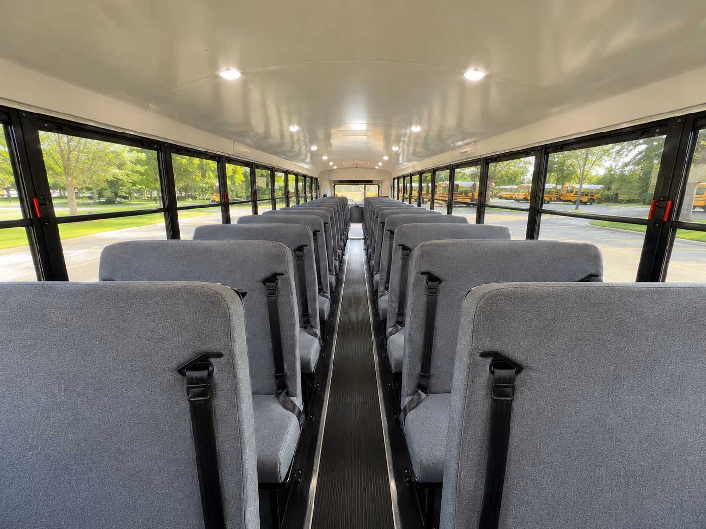 bellflower school bus interior