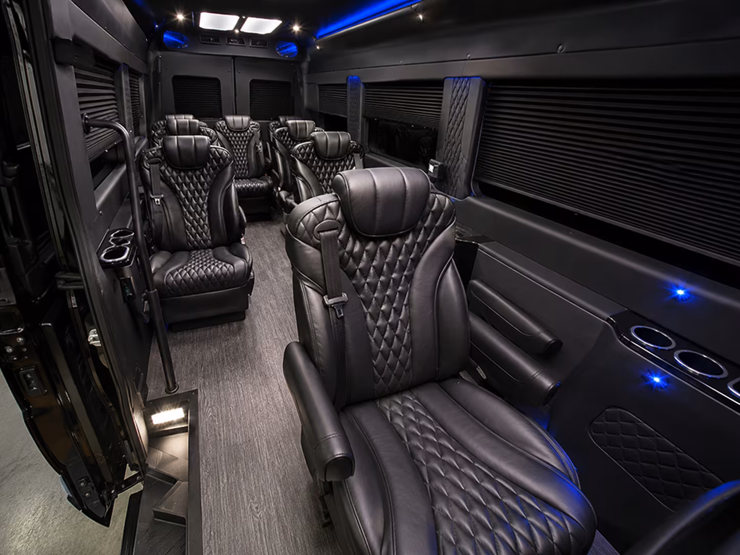 bellflower sprinter van with driver inside