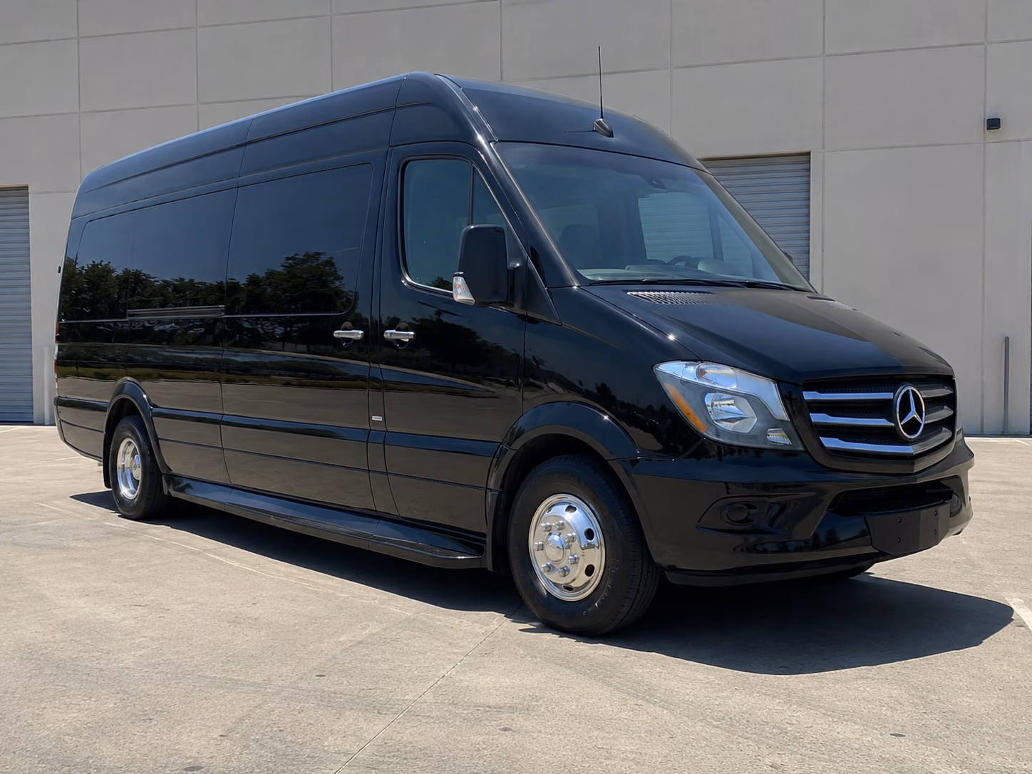 bellflower sprinter van with driver