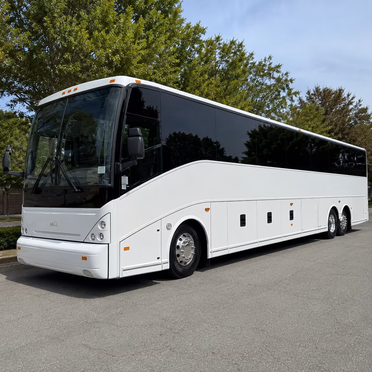 bus rental options for bellflower trips