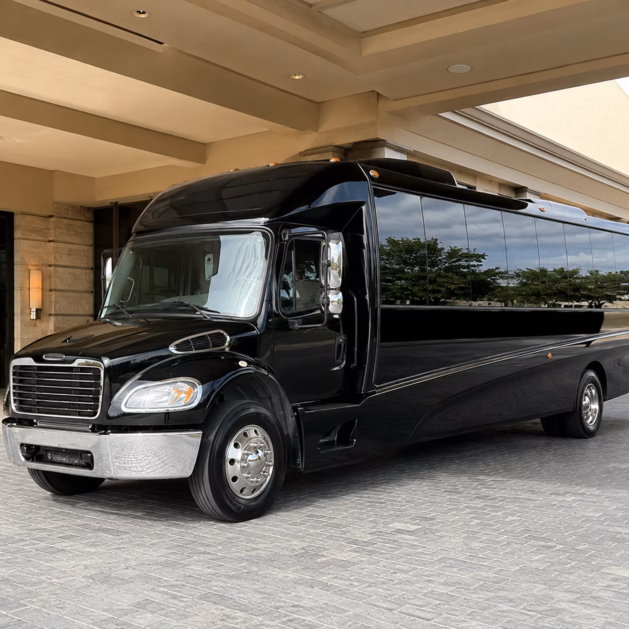 charter buses for religious retreats and conferences near bellflower