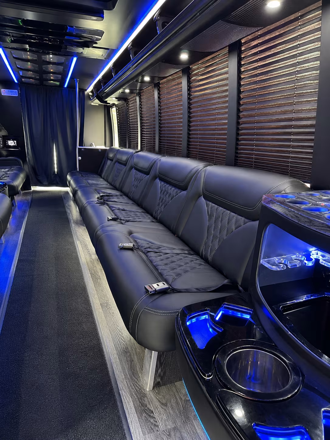 commerce casino la casino district party bus rental
