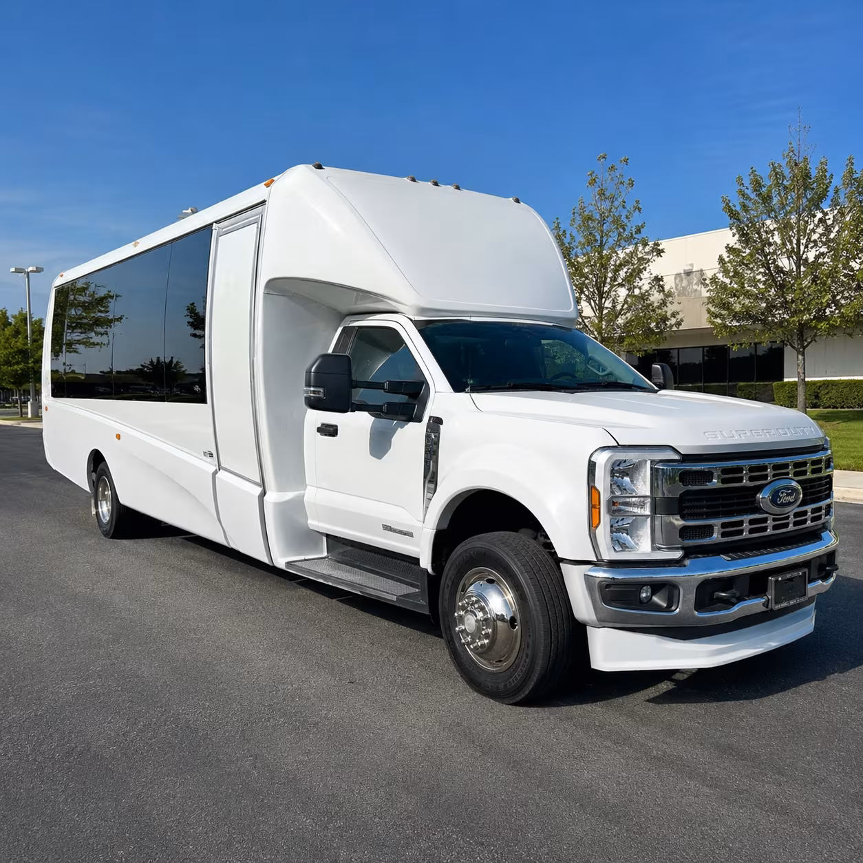convention shuttle buses and multi stop corporate routes out of bellflower