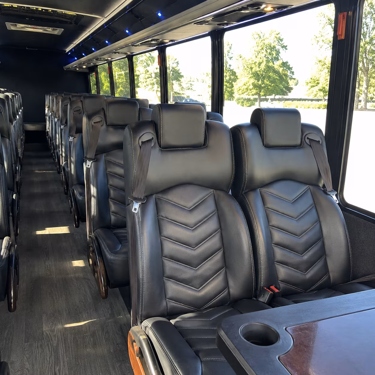 corporate winery and private event bus rentals out of bellflower