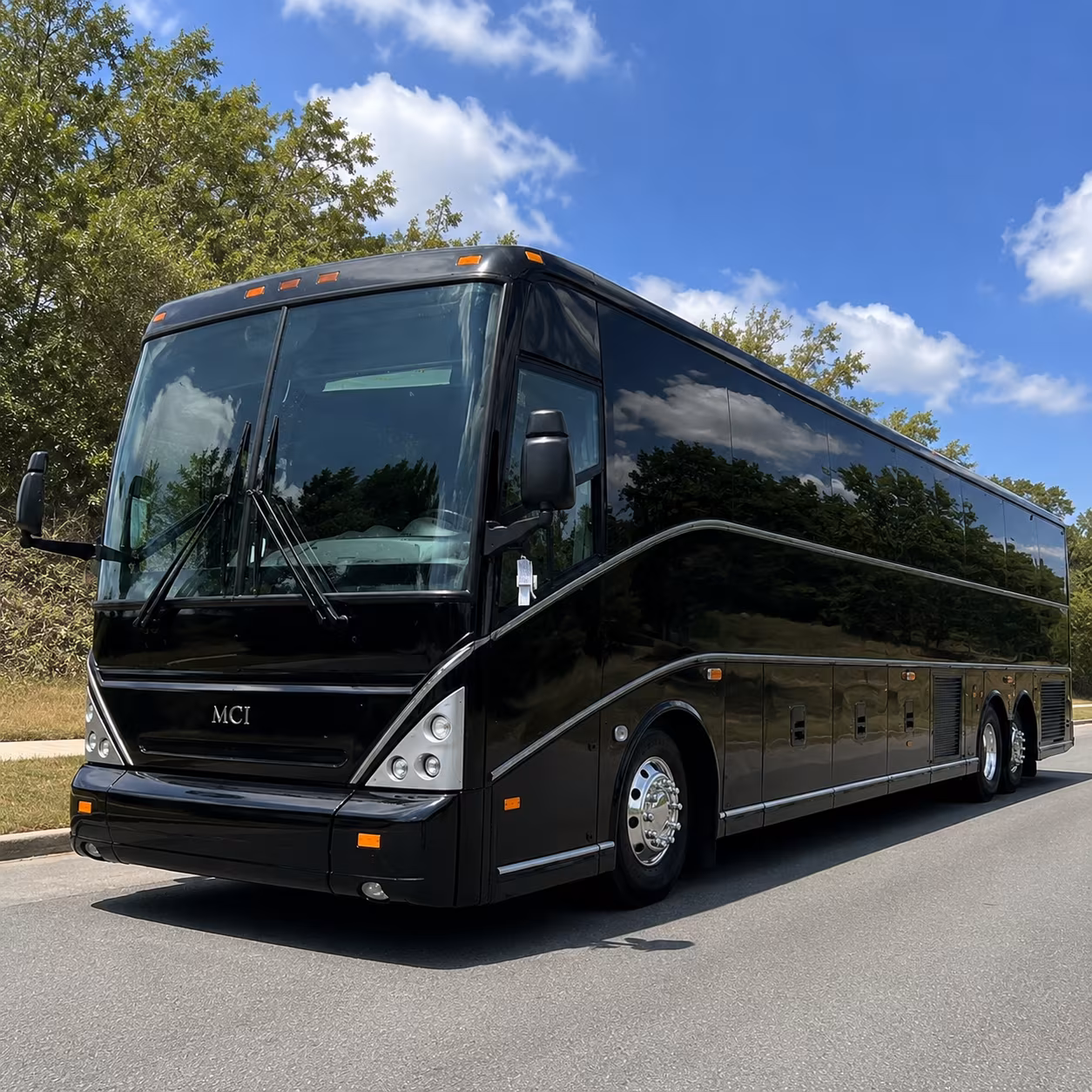 employee shuttle buses for bellflower warehouse and distribution groups
