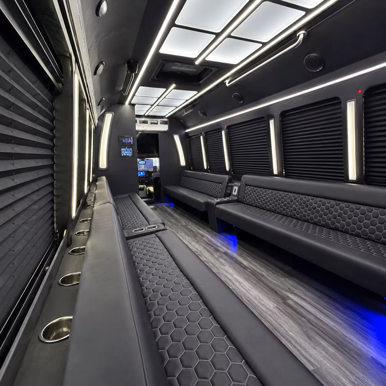 long beachs waterfront entertainment district party bus rental