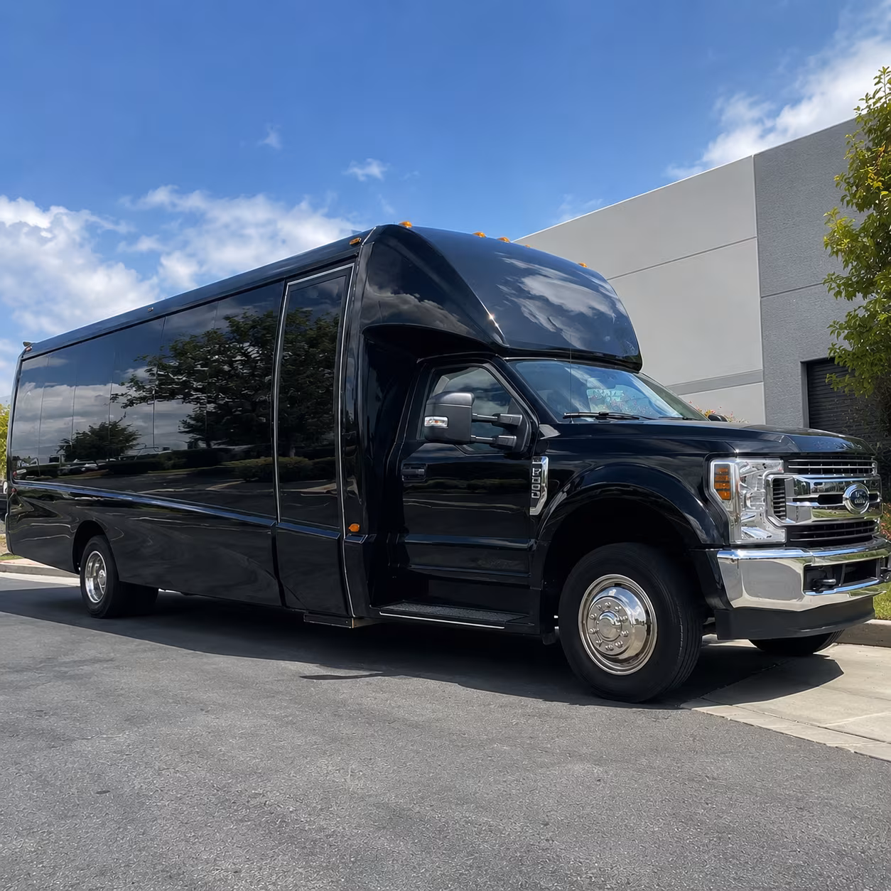 rent a minibus in bellflower for small prom groups heading out in style