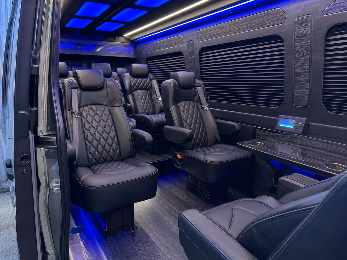 sprinter van transportation for groups and events across bellflower